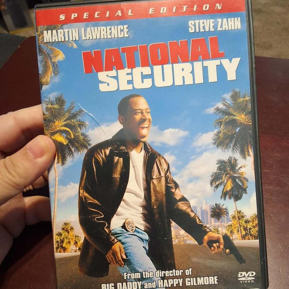 National Security DVD Special Edition Martin Lawrence Steve Zahn